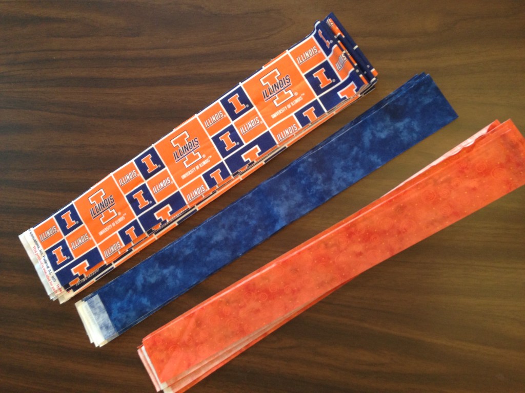 Illini all strips cut