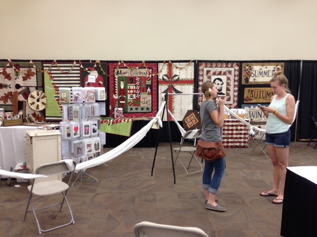 Denver booth end of set-up