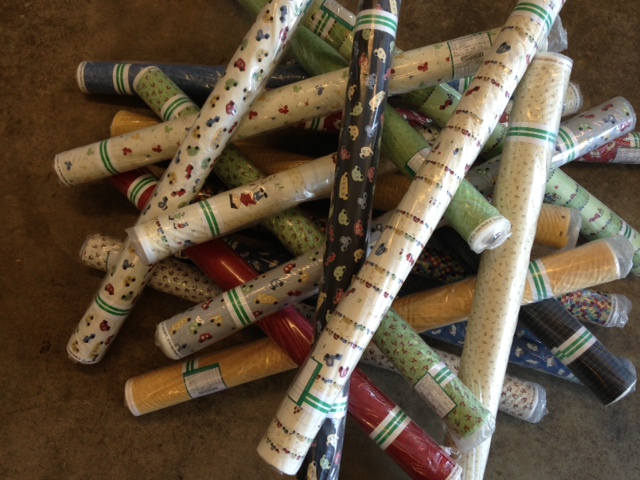 Pile of Vintage Play rolls