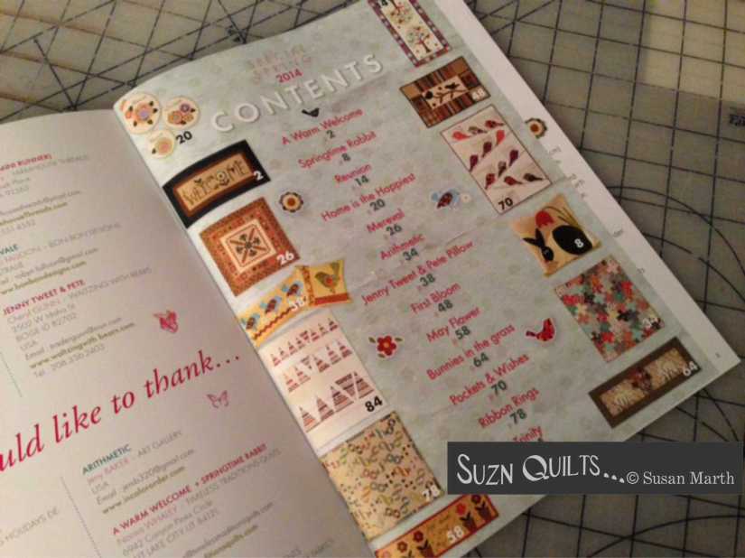 SuznQuilts+QMania_sp14+Index