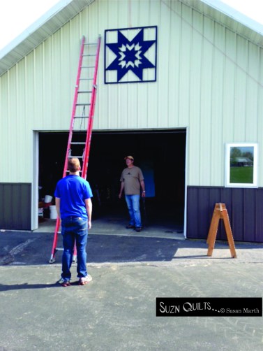 Barn+Quilt+almost+hung