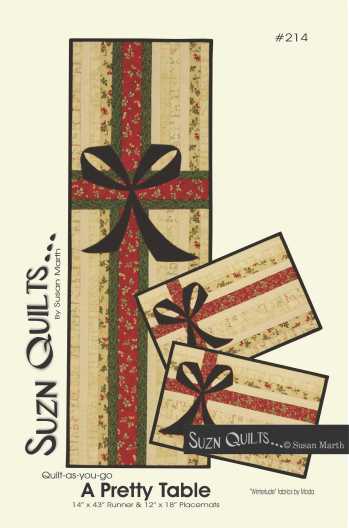 Suzn+Quilts+A+Pretty+Table+#214+Cover