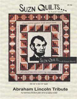 Suzn+Quilts+Abraham+Lincoln+Tribute+Cover