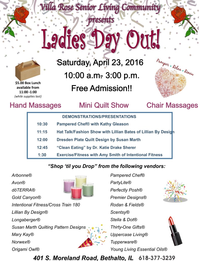 Villa+Rose+Ladies+Day+Out+Flyer