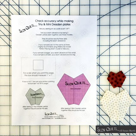 Suzn+Quilts+check+Dresden+plate+accuracy